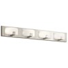 Picture of 40w 1725lm Bethwin Etched Opal Glass Brushed Nickel Integrated LED Vanity