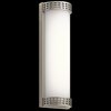 Picture of 25w 928lm Column Bent Glass With Inside Stripe Pattern Brushed Nickel Integrated LED Vanity