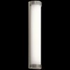 Picture of 40w 1687lm Column Bent Glass With Inside Stripe Pattern Brushed Nickel Integrated LED Vanity