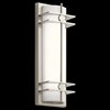 Foto para 20w 1364lm Nolan White Silk Screen Brushed Nickel Integrated LED Vanity