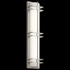 Foto para 40w 1811lm Nolan White Silk Screen Brushed Nickel Integrated LED Vanity