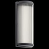 Picture of 20w 663lm Filter Clear Glass Rods Bronze Integrated LED Sconce