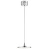 Picture of 17w 235lm Jeno White Acrylic Chrome Integrated LED Pendant