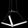 Foto para 14w 1315lm Enterprise Acrylic Chrome Integrated LED Pendant