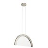 Picture of 24w 803lm Slice Light  Guide Brushed Nickel Integrated LED Pendant