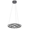 Picture of 1174lm Snowflake White Charcoal Integrated LED Pendant