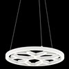 Picture of 1174lm Snowflake White Textured White Integrated LED Pendant