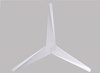 Foto para 32w 56" Eliza Wet Location Gloss White Ceiling Fan