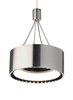 Foto para 8w Corum 30k Satin Nickel 80cri MP-Corum Pendant sn, -LED830