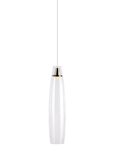 Picture of 11w Coda 30k Satin Nickel 90cri TD-Coda Pendant S Cl Ck SN-LED930