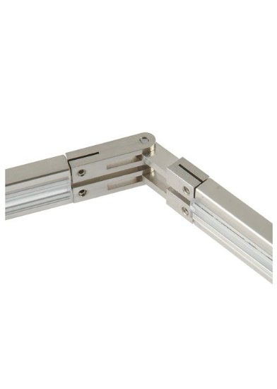 Picture of Monorail Satin Nickel MRL Adj Angle Connector SN