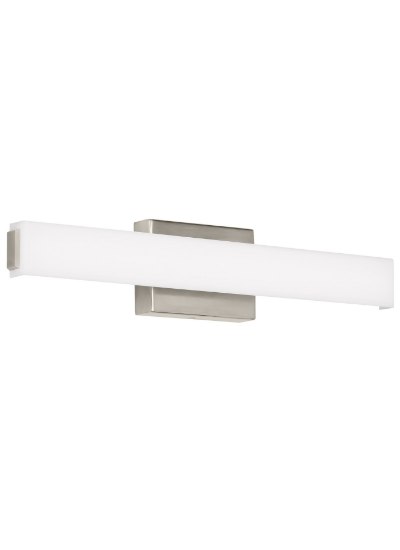 Picture of 25w 1218lm Steele 27k Acrylic Satin Nickel 90cri Steele 24 Bath OY SN LED927277