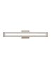 Foto para 20w Denton Satin Nickel w/ Polished Nickel Detail Denton 24 Bath OY SN LED830120