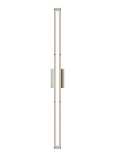 Picture of 40w Denton Satin Nickel w/ Polished Nickel Detail Denton 48 Bath OY SN LED830120