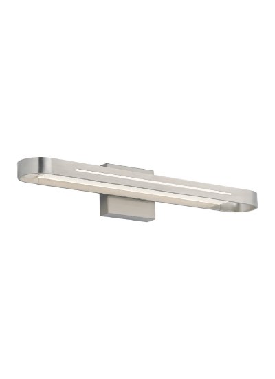 Picture of 10w Vertura Satin Nickel Vertura 24 Bath SN LED830 120v