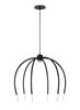 Picture of 11.4w 250lm Tallo 30k Steel Black 90cri Tallo 6 Chandelier bk LEDWD