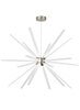 Picture of 35.1w 2709lm Photon 30k Acrylic Satin Nickel 90cri Photon 48 Chandelier sn LED930