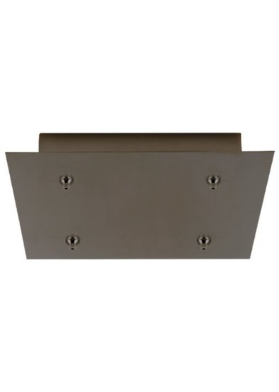 Foto para Fusion Bronze FSJ Canopy 4-Lite Squar BZ 24V