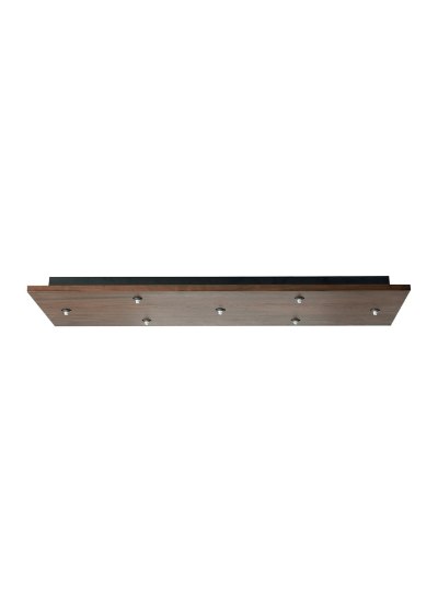 Foto para Fusion Satin Nickel FSJ Wood Cy 7-Lt Rct Met SN