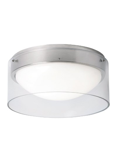 Foto para 20w Anella Satin Nickel Anella Flush CR SN LED830 277