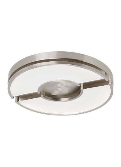 Picture of 34w Zahra Satin Nickel Zahra 20 Flush SN LED830 120