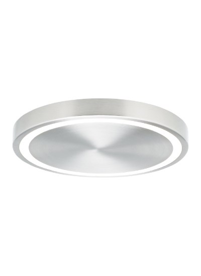 Picture of 30w Crest Satin Nickel Crest 12 Flush SN LED930 1