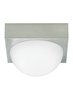 Picture of 15w Sphere Satin Nickel Sphere Flush FR SN LEDWD 1