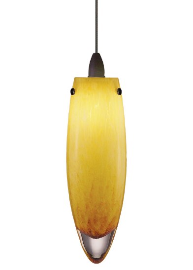 Picture of 8w Icicle Bronze Icicle Pend Amber BZ LED MPT