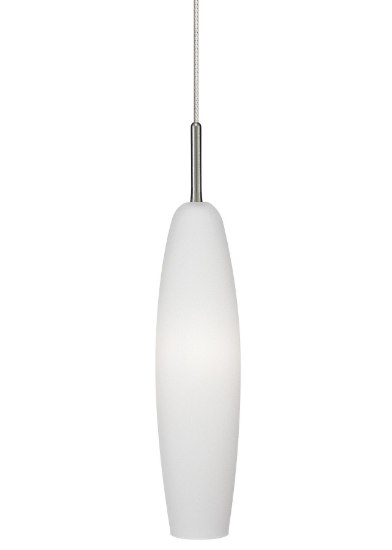 Foto para 50w Renée Satin Nickel Renee I Pendant Opal SN MPT