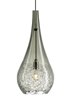 Picture of 35w Seguro Satin Nickel Seguro Pendant Smoke SN FSJ