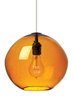 Picture of 7w Isla Satin Nickel Isla Pendant Amber SNLED823