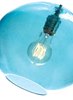 Picture of 7w Isla Satin Nickel Isla Pendant Amber SNLED823