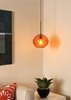 Picture of 60w Isla Satin Nickel Medium Base Isla Pendant NL Brown SN