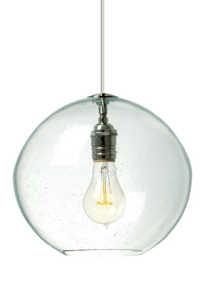 Picture of 60w Isla Bronze Medium Base Isla Pendant NL Clear BZ