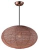 Picture of Twisp 1-Light Pendant CP Imitation Silk MB Incandescent (OA HT 132")