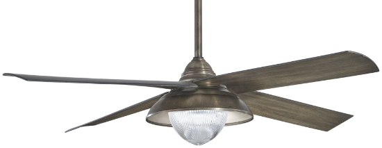 Picture of 15w WW 56" Ceiling Fan Heirloom Bronze Clear Fresnel Glass