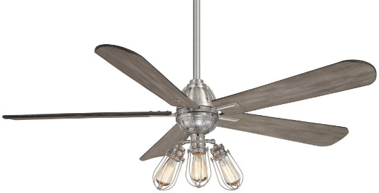 Foto para 33.6w WW 56" Led Ceiling Fan Brushed Nickel