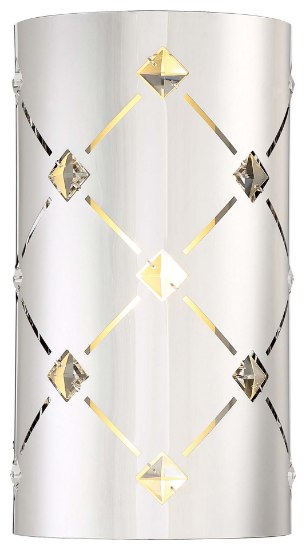 Foto para 16w WW Wall Sconce Chrome Clear