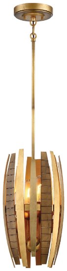 Foto para 60w SW 4 Light Mini Pendant Ardor Gold