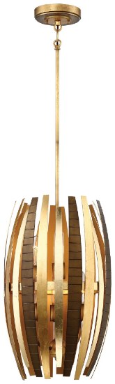 Foto para 60w SW Six Light Pendant Ardor Gold