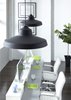 Foto para 75w Zevo Aluminum Fossil Gray Medium Base Zevo Pendant FG No Lamp