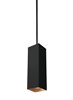 Picture of 15w Exo 27k Metal Shade Gold Haze 90cri TD-Exo Pendant 18IN 48INin 60° BK GD -LED927