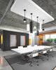 Picture of 15w Exo 30k Metal Shade Black 90cri TD-Exo Pendant 18IN 48INin 60° WH BK -LED930