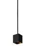 Picture of 15w Exo 27k Metal Shade Black 90cri TD-Exo Pendant 6IN 24INin 30° BK BK -LED927