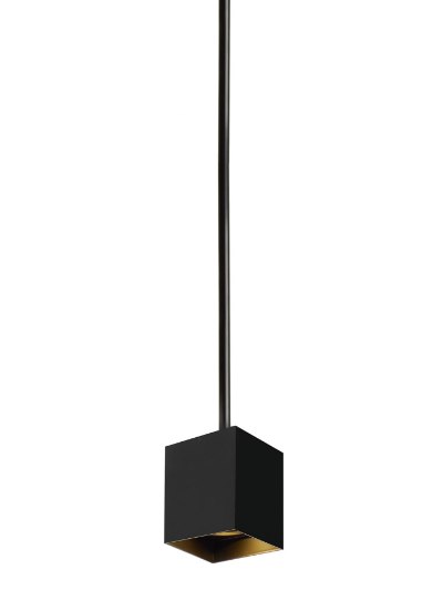 Foto para 15w Exo 27k Metal Shade Black 90cri TD-Exo Pendant 6IN 24INin 30° BK BK -LED927