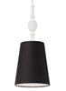 Foto para 19w Kiev 27k Black E26 Medium Base A21 80cri TD-Kiev Large Pendant WH SM BK -LED927