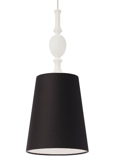 Picture of 19w Kiev 27k Black E26 Medium Base A21 80cri TD-Kiev Large Pendant WH SM BK -LED927