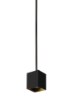 Picture of 15w Exo 27k Metal Shade Black 90cri TD-Exo Pendant 6IN 24INin 40° BK BK -LED927