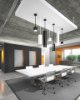 Foto para 15w Exo 27k Metal Shade Black 90cri TD-Exo Pendant 6IN 48INin 40° WH BK -LED927