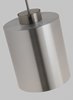 Picture of 48w Hutch 30k Stamped Metal Shade Brushed Aluminum 90cri TD-Hutch Pendant 25° BA -LEDHI930